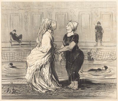 Cara baronessa, mi congratulo con voi... da Honoré Daumier