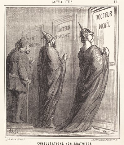 Consultazioni Non Gratuite da Honoré Daumier