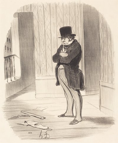 Traslocato!... da Honoré Daumier