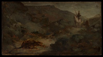 Don Chisciotte e il mulo morto da Honoré Daumier
