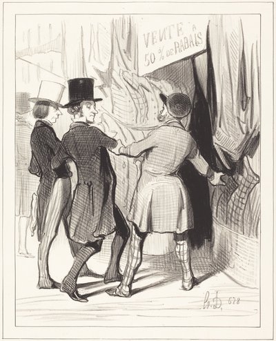Entrate signori... ecco magnifici... da Honoré Daumier