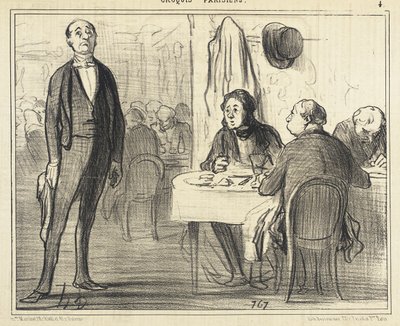 È il ragazzo?... da Honoré Daumier