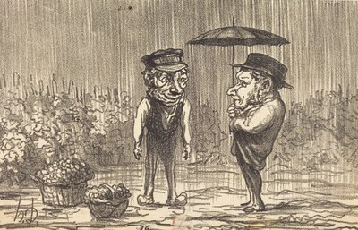 Non bisogna lamentarsi di questi tempi... da Honoré Daumier