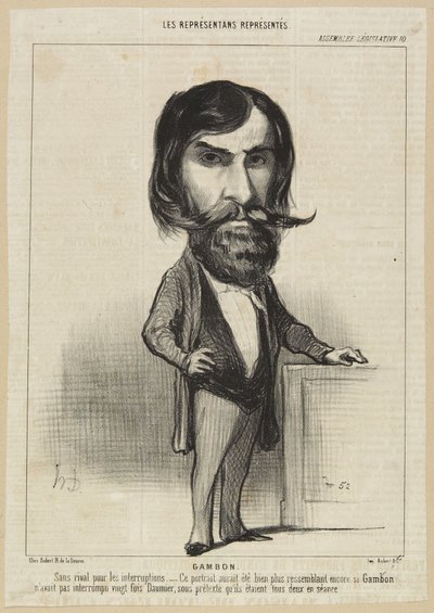 Gambon da Honoré Daumier