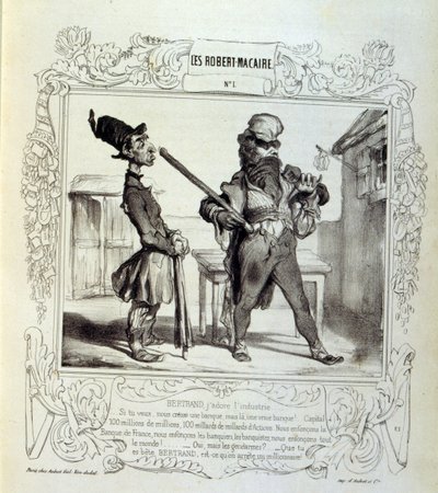 Idee e leggende Philipon da Honoré Daumier