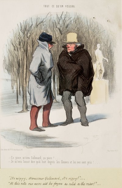 Punge, signor Galimard, punge!... da Honoré Daumier