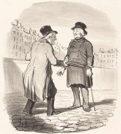 Vi arresto, cattivo soggetto... da Honoré Daumier