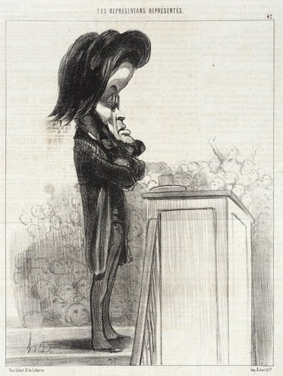 Jules Favre da Honoré Daumier