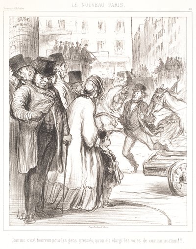 Il nuovo Parigi da Honoré Daumier