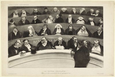 Il ventre legislativo, pubblicato in L