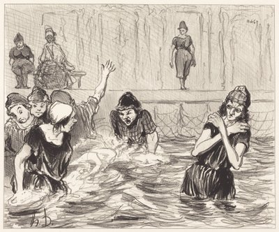 Le lavandaie da Honoré Daumier