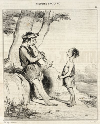 I pastori di Virgilio da Honoré Daumier