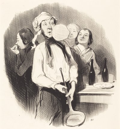Le Crêpes da Honoré Daumier