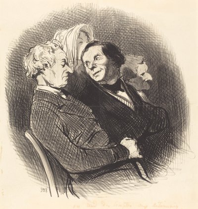 Si rendono conti agli azionisti da Honoré Daumier