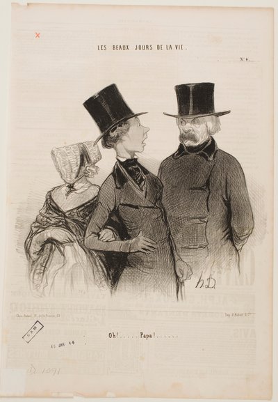 Ops... Papà!... da Honoré Daumier