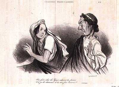 Fisiognomia dei personaggi della tragedia classica; 