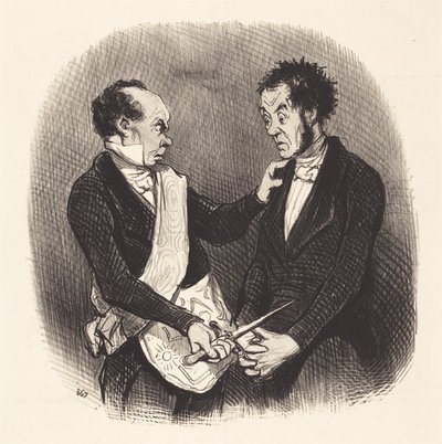 Ricevimento di un Massone da Honoré Daumier
