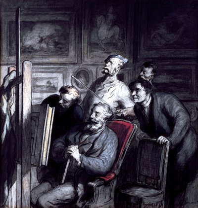 Gli amatori da Honoré Daumier