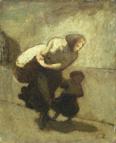 Il Pesante Fardello da Honoré Daumier