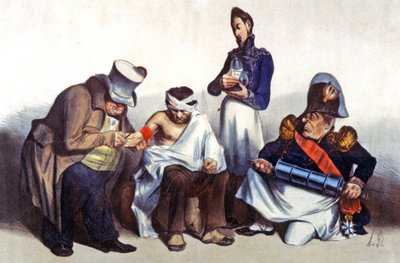 Trattamento della Francia dopo la rivoluzione del 1830 da Honoré Daumier