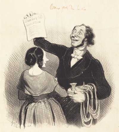 Un Grande Uomo di Più da Honoré Daumier