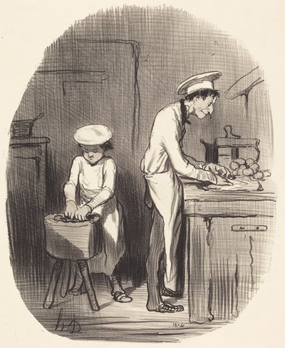 Vedi, piccolo, ti sbagli... da Honoré Daumier