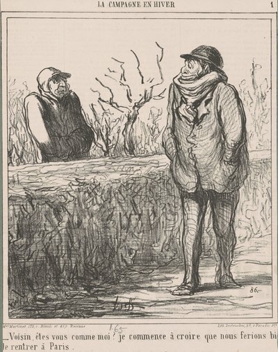 Voisin, êtes-vous comme moi? ... da Honoré Daumier