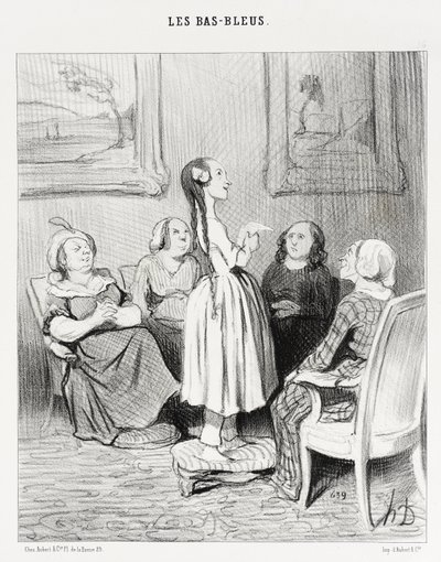 «...anche se dovessero maledirmi...» da Honoré Daumier
