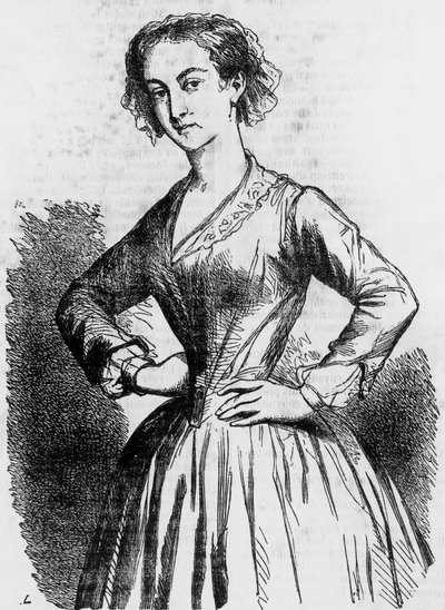 Illustrazione da La cugina Bette di Honoré de Balzac (1799-1850), edizione francese da Honore de Balzac