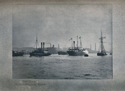 Il Tees, Middlesbrough Reach, 1919 da Hood and Co. Ltd