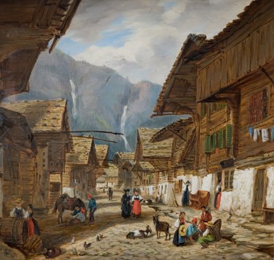 Andermatt, Svizzera, 1880 da Hopkins Horsley Hobday Horsley