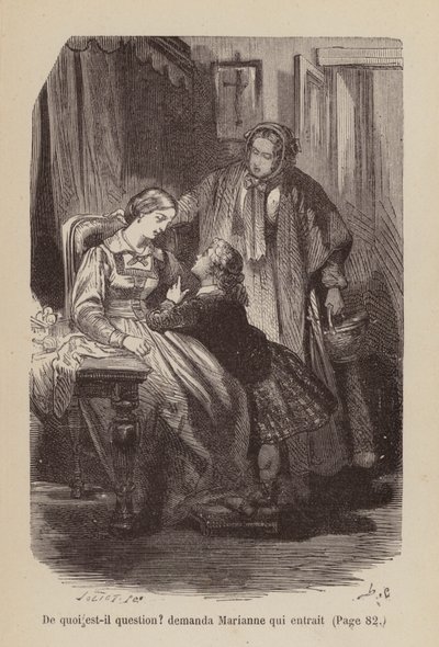 Illustrazione per Un Bon Petit Diable da Horace (after) Castelli