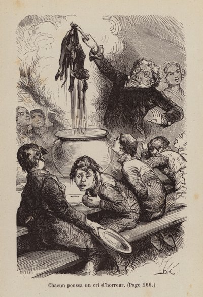 Illustrazione per Un Bon Petit Diable da Horace (after) Castelli