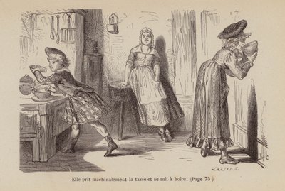 Illustrazione per Un Bon Petit Diable da Horace (after) Castelli