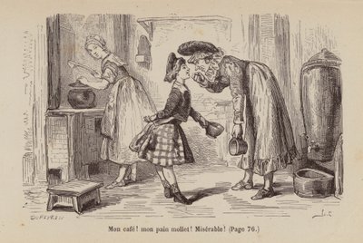 Illustrazione per Un Bon Petit Diable da Horace (after) Castelli