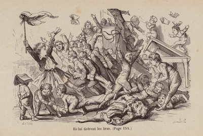 Illustrazione per Un Bon Petit Diable da Horace (after) Castelli