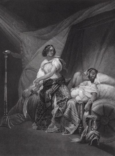 Giuditta e Oloferne, Giuditta, Cap 13, v 4, 7 da Horace (after) Vernet