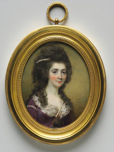 Ritratto di una donna, chiamata Mrs. Close da Horace Hone