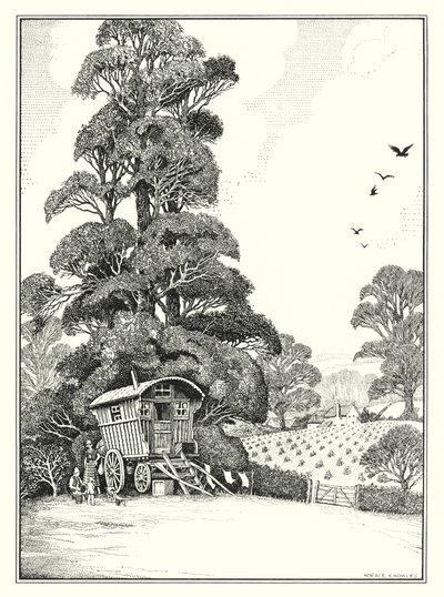 Agosto (litografia) da Horace J. Knowles