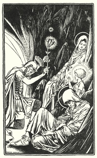 I bambini di Betlemme (litografia) da Horace J. Knowles