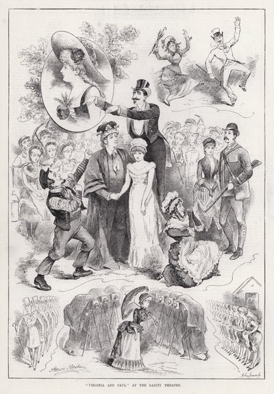 "Virginia e Paul" al Gaiety Theatre da Horace Morehen
