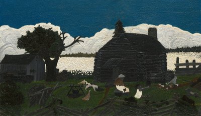 Capanna nel cotone, c. 1931-1937 da Horace Pippin
