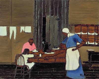 Ora di cena, c.1940 da Horace Pippin