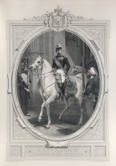 Ritratto equestre di Napoleone 3 da Horace Vernet