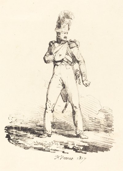 Granatiere da Emile Jean Horace Vernet