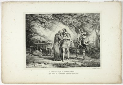 Lascia questo vecchio virtuoso con rammarico... da Horace Vernet