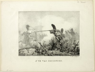 Je te vas descendre da Emile Jean Horace Vernet