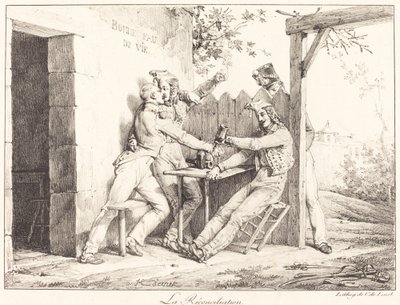 La Riconciliazione da Emile Jean Horace Vernet