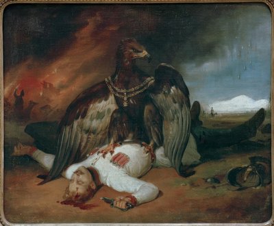 Il Prometeo polacco da Emile Jean Horace Vernet