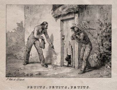 Predoni (Maraudeurs. Petits! Petits! Petits!) da Emile Jean Horace Vernet